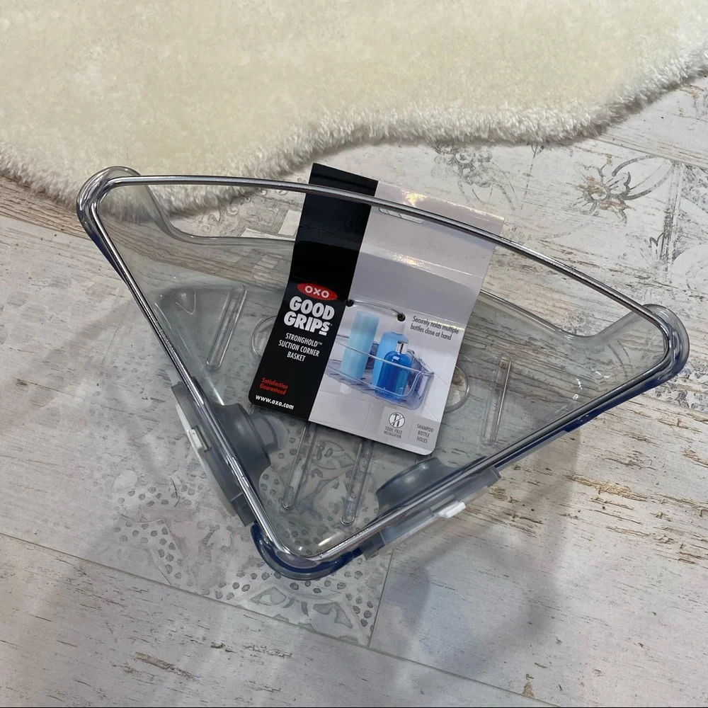 Good Grips Stronghold Suction Corner Basket